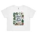 Mind Your Plants Women's AS Colour Crop Tee