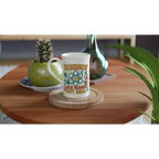 Personalised - Science, Like Magic But Real - White 10oz Porcelain Slim Mug Personalised Porcelain Mug Globally Fulfilled Science