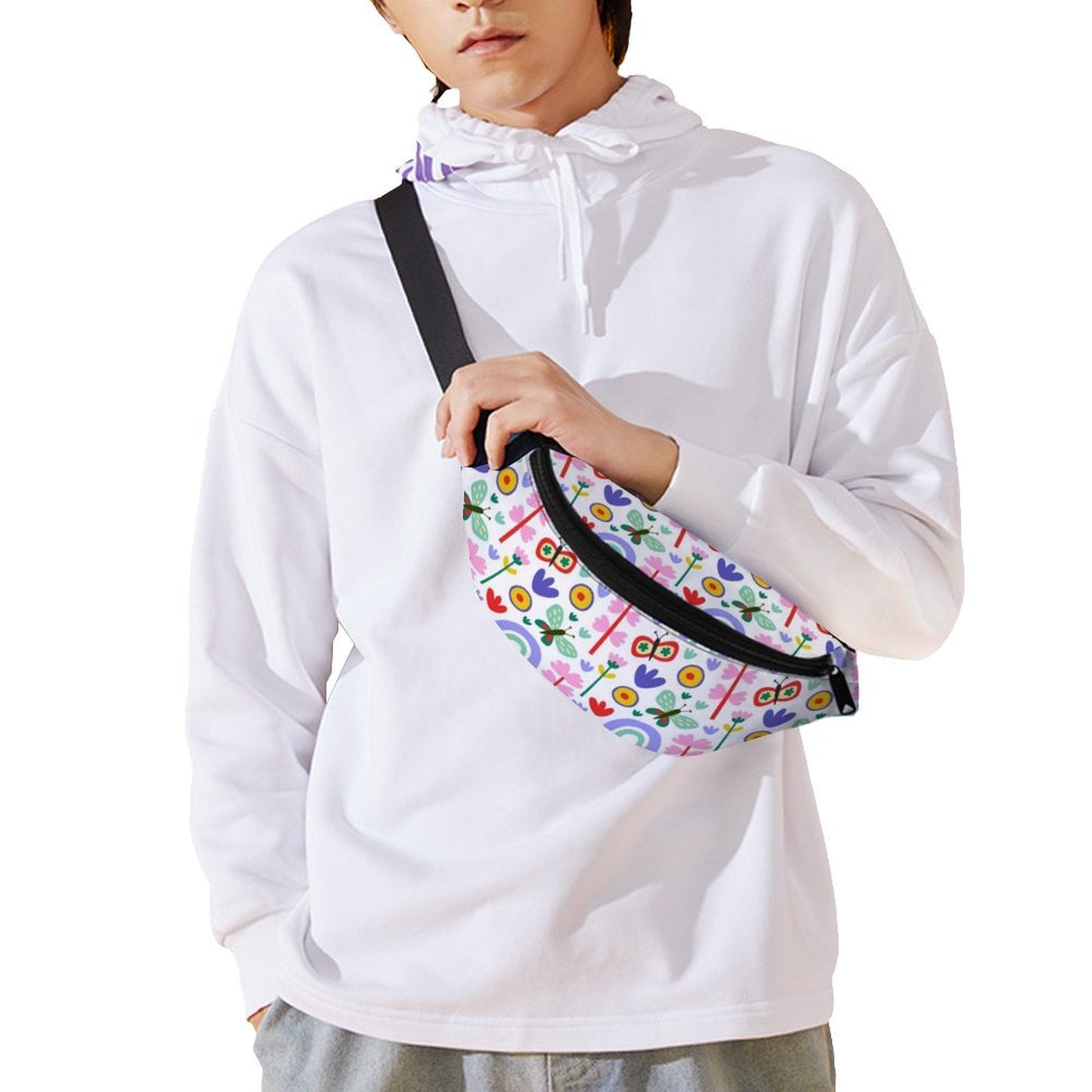 Rainbows And Butterflies - Bum Bag / Fanny Pack