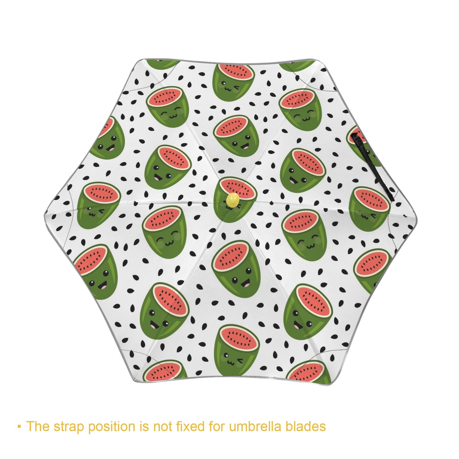 Happy Watermelons Kids Safe Round Corner Umbrella Kids Safe Round Corner Umbrella Food Printed Offshore