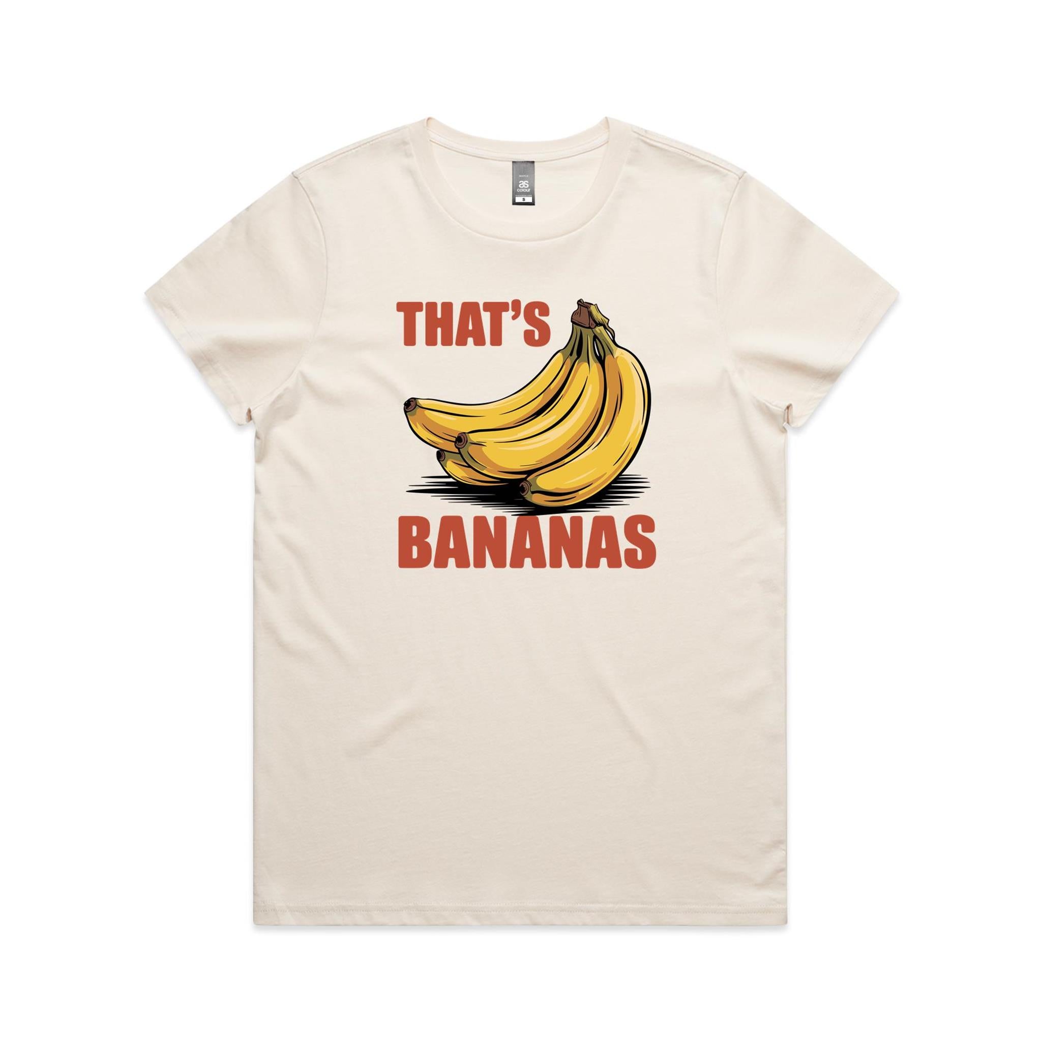 That's Bananas Women's AS Colour T-shirt