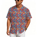 Comic Book Men's Crinkle Hawaiian Shirt