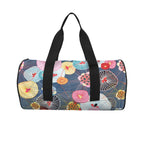 Abstract Floral Duffle Bag Duffle Bag Printed Offshore