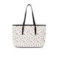 Cute Bugs PU Leather Tote Bag Large One Size Leather Tote Bag-Large animal Printed Offshore