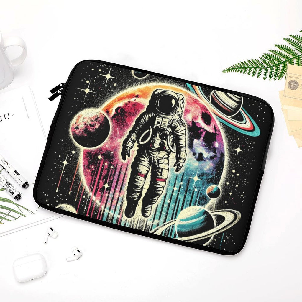 Astronaut In Space Laptop Sleeve (Multiple Sizes) Laptop Sleeve Printed Offshore Space