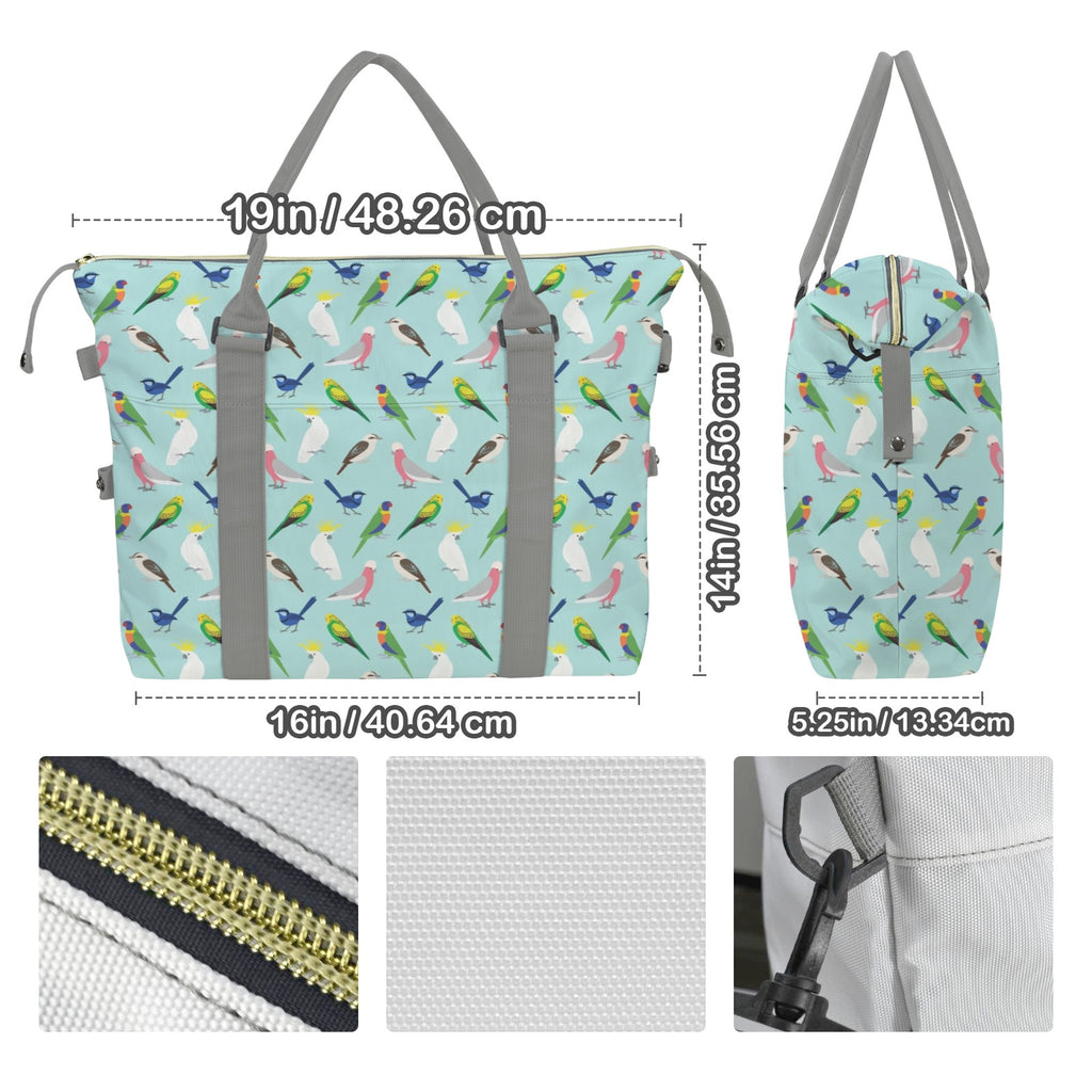 Australian Birds Duffle Bag-Simple (Model 1715) Duffle Bag-Simple (1715)