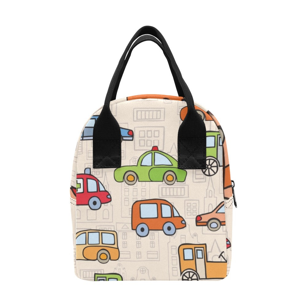 Kids Cars - Zipper Lunch Bag Zipper Lunch Bag Printed Offshore
