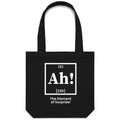 Ah! The Element Of Surprise Canvas Tote Bag