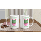 Cactus, Looking Sharp - White 15oz Ceramic Mug 15oz Mug funny Globally Fulfilled plant