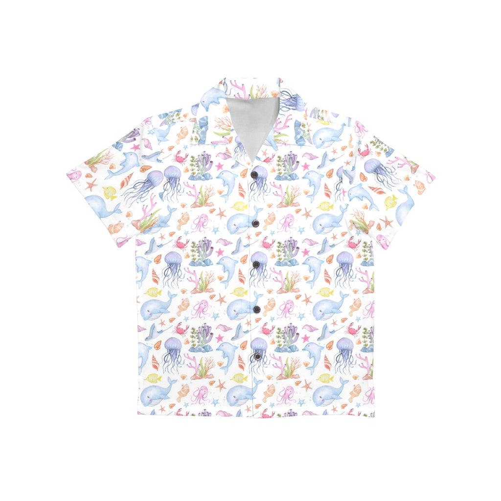 Under The Sea Junior Kids Hawaiian Shirt