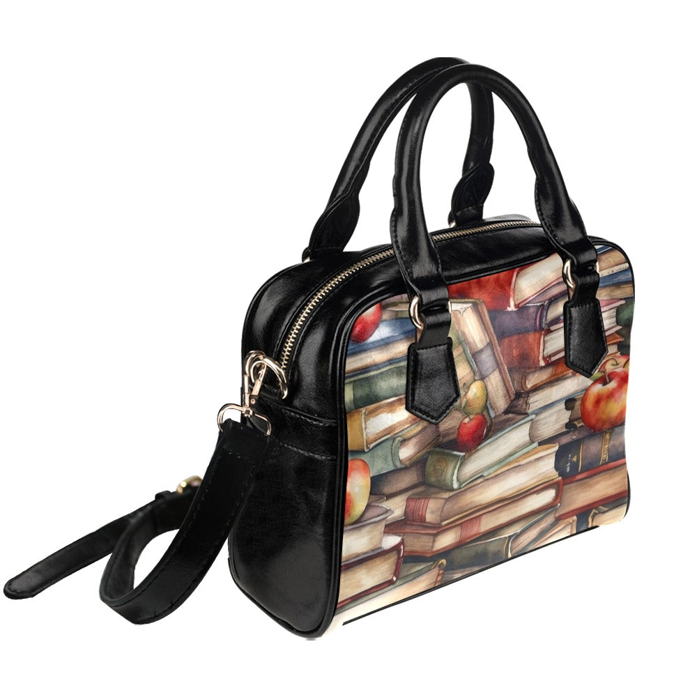 Watercolour Books - Shoulder Handbag (Model 1634) Shoulder Handbags (1634)