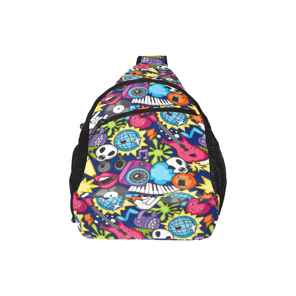 Sticker Music 2 - Chest Bag
