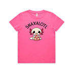 Snaxalotl, Axolotl Pizza - Kids Youth T-shirt