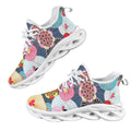 Abstract Floral Women's Twisted Sole Sneakers