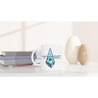 Ice-Osceles - White 11oz Ceramic Mug White 11oz Mug Funny Globally Fulfilled Maths