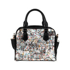 Village Life - Shoulder Handbag (Model 1634) One size Shoulder Handbags (1634)