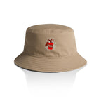 Christmas Coffee - Christmas AS Colour Bucket Hat Khaki One Size Christmas Bucket Hat Christmas Printed In Australia