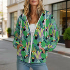 Bright Toucans Women's Full-Zip Hoodie