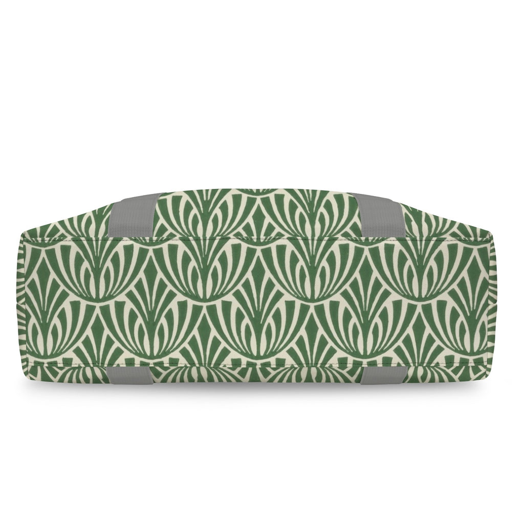 Green Pattern Duffle Bag-Simple (Model 1715) Duffle Bag-Simple (1715)