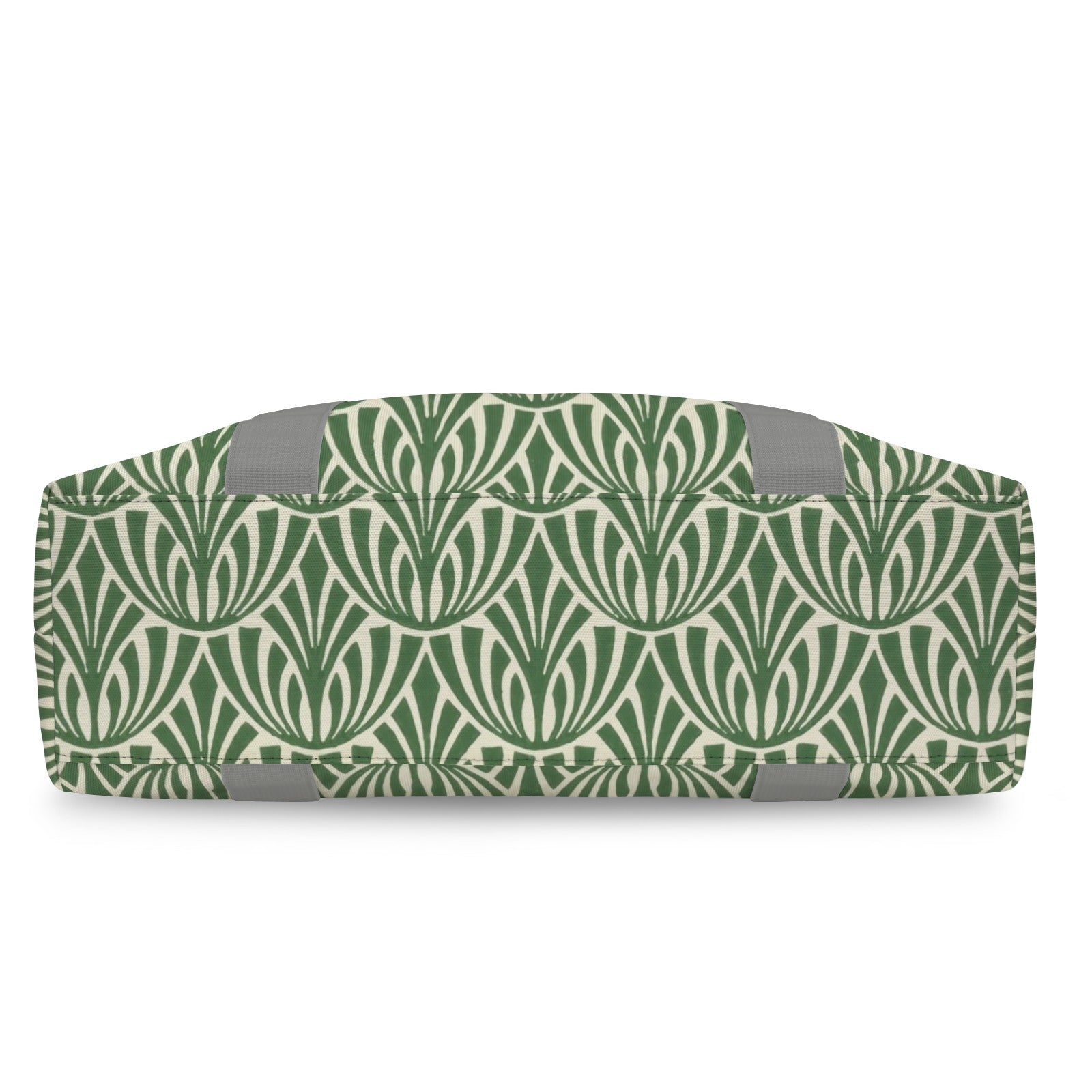 Green Pattern Duffle Bag-Simple (Model 1715) Duffle Bag-Simple (1715)