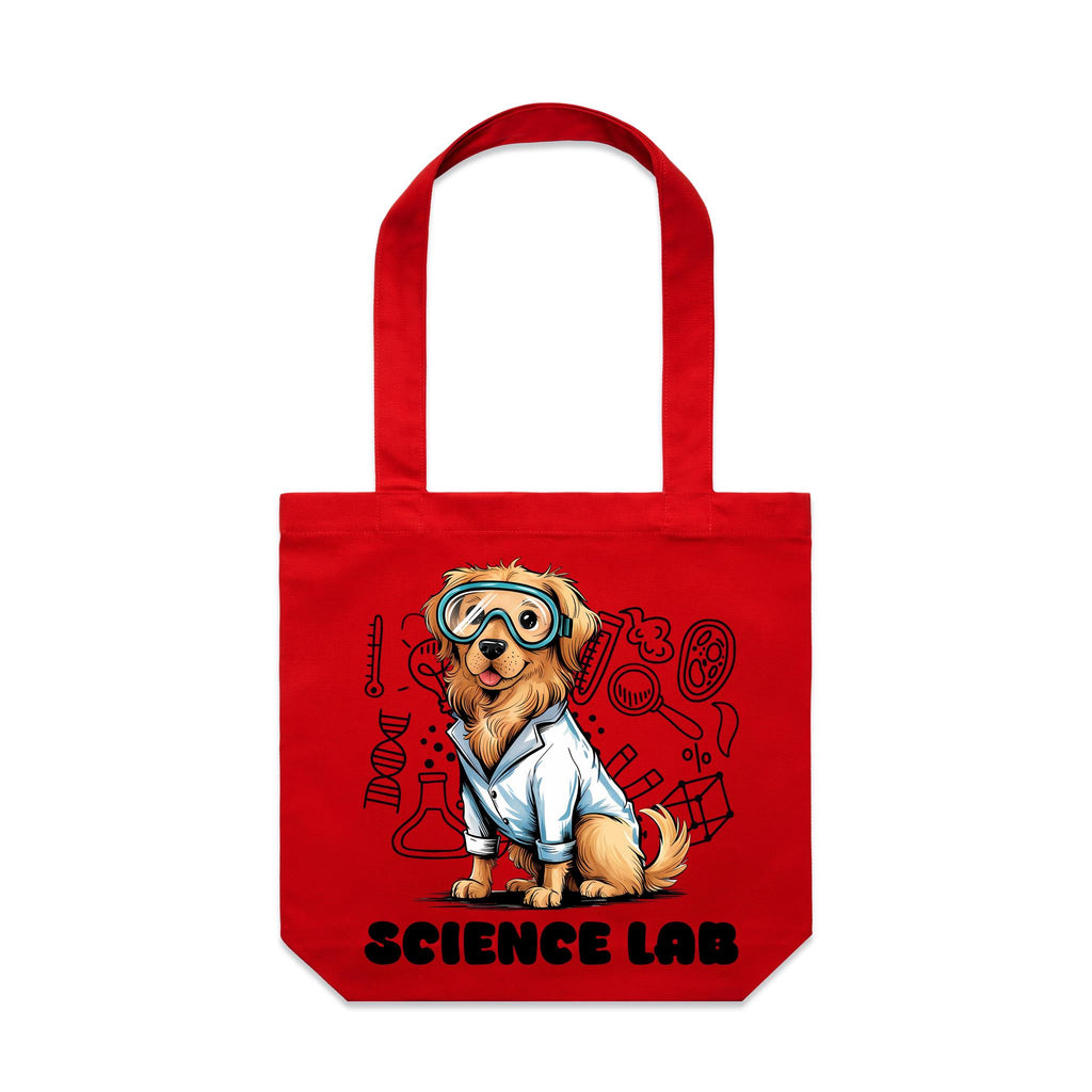 Science Lab Canvas Tote Bag