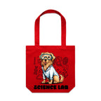Science Lab Canvas Tote Bag