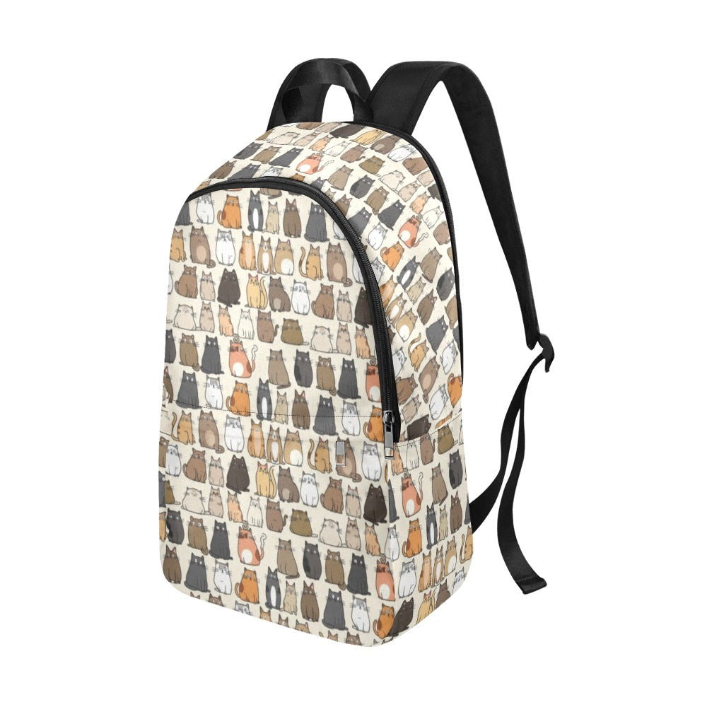 Lots Of Cats - Fabric Backpack