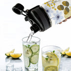 Bird Floral - Insulated Water Bottle with Dual-Use Lid (18oz) Insulated Water Bottle with Dual-Use Lid (18oz) animal Plants Printed Offshore