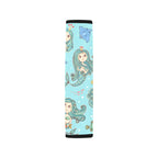 Mermaids Car Seat Belt Cover 7''x10'' (Pack of 2) Car Seat Belt Cover 7x10 (Pack of 2) Ocean Printed Offshore