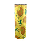 Sunflowers 20oz Tall Skinny Tumbler with Lid and Straw