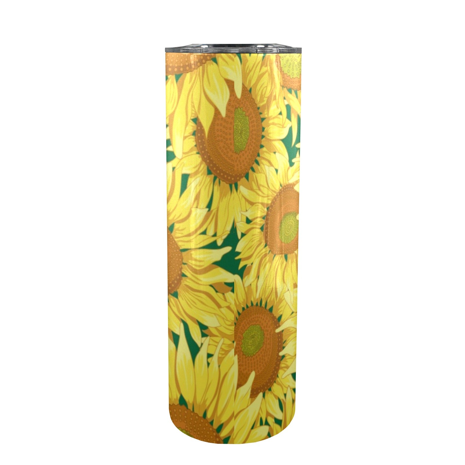 Sunflowers 20oz Tall Skinny Tumbler with Lid and Straw
