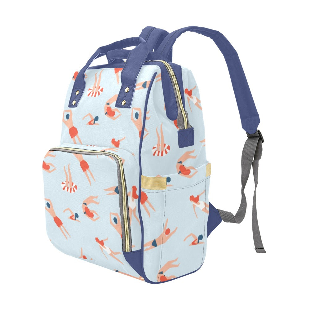 Summer Swim - Multi-Function Backpack, Nappy / Diaper Bag
