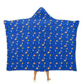 Cats In Space Kids Hooded Blanket 100cm x 130cm white 40"×50" Kids Hooded Blanket animal Printed Offshore Space