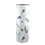 Crane Birds 20oz Tall Skinny Tumbler with Lid and Straw