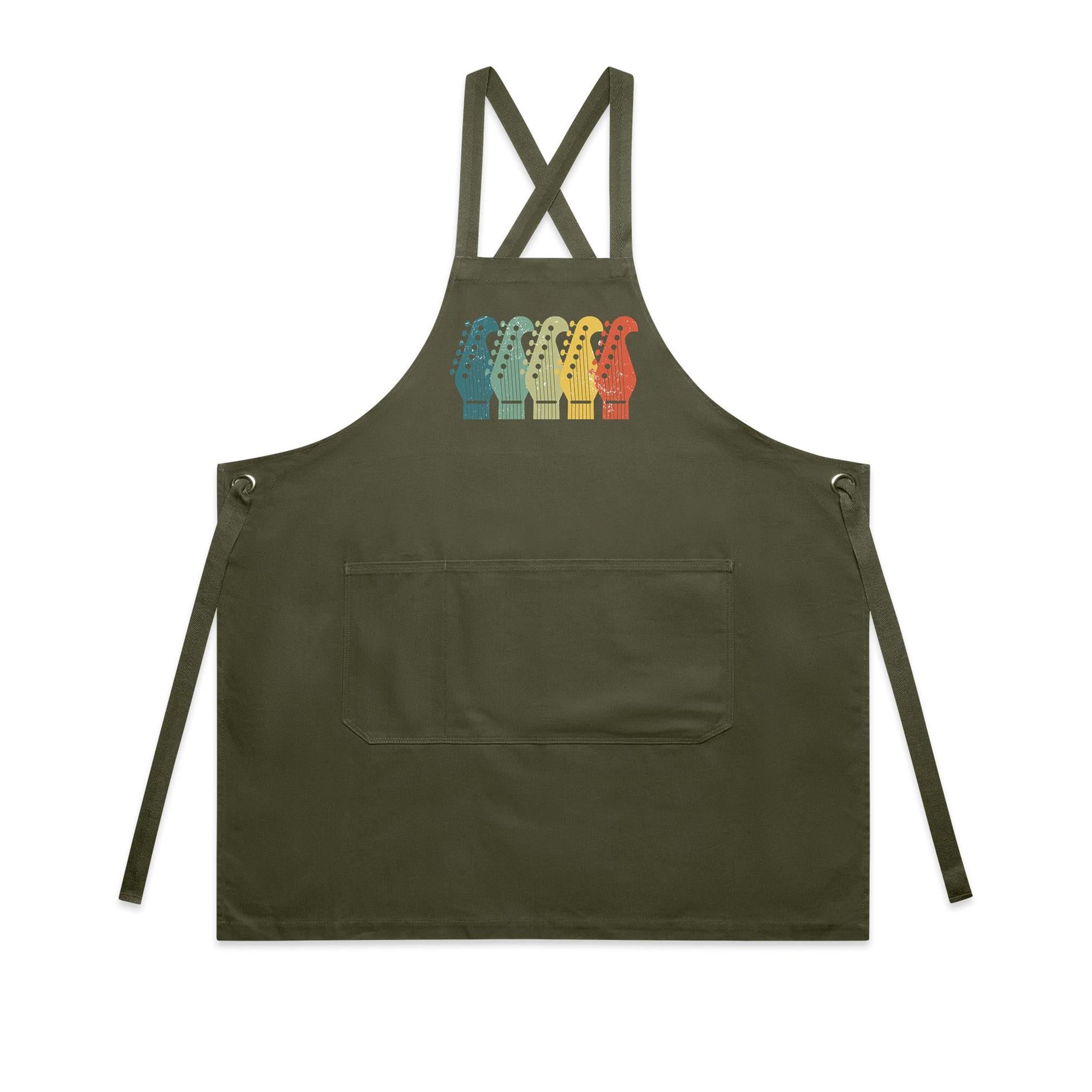 Vintage Guitar Heads - AS Colour Carrie Apron