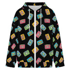 Colourful Cassettes Women's Full-Zip Hoodie