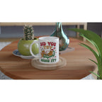 Gingerbread, Did You Try Icing It White 11oz Ceramic Mug Christmas Mug Christmas Globally Fulfilled