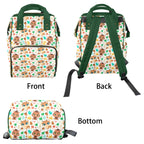 Cute Autumn Creatures - Multi-Function Backpack, Nappy / Diaper Bag