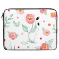 Watercolour Floral Laptop Sleeve (Multiple Sizes) black Laptop Sleeve Plants Printed Offshore
