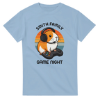 Family Game Night - Personalised T-shirt (Up to 5XL) 4XL Light Blue Personalised T-shirt (Up to 5XL)