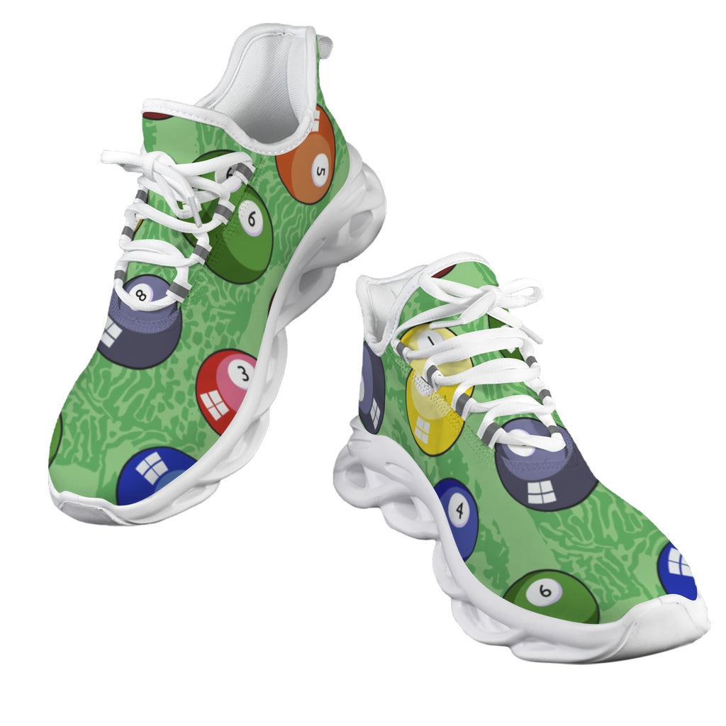 Pool Balls Women's Twisted Sole Sneakers