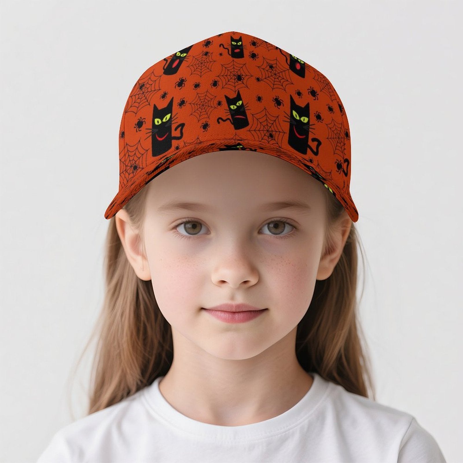 Halloween Black Cats Kids Baseball Cap