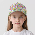 Pastel Flowers Kids Baseball Cap