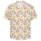 Beach Shack Men's Crinkle Hawaiian Shirt