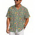 Groovy Retro Men's Crinkle Hawaiian Shirt