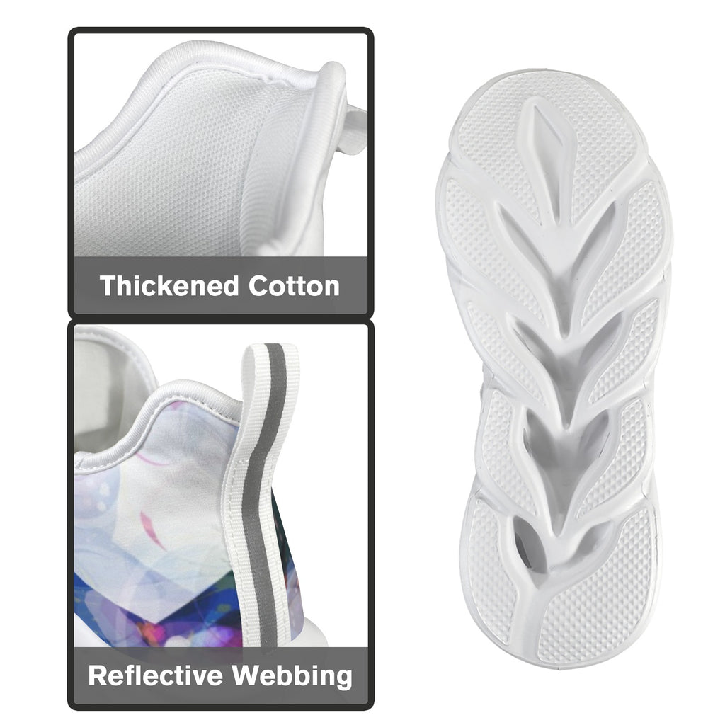Watercolour Women's Twisted Sole Sneakers