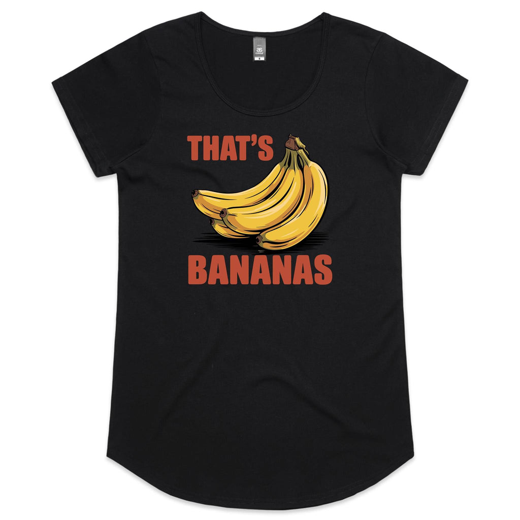 That's Bananas Women's AS Colour Scoop Neck T-Shirt