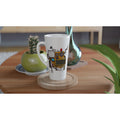 Machine Time White Latte 17oz Ceramic Mug Default Title Latte Mug Globally Fulfilled Retro tech