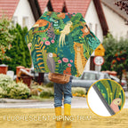 Tropical Jungle Animals Kids Safe Round Corner Umbrella Kids Safe Round Corner Umbrella animal Printed Offshore