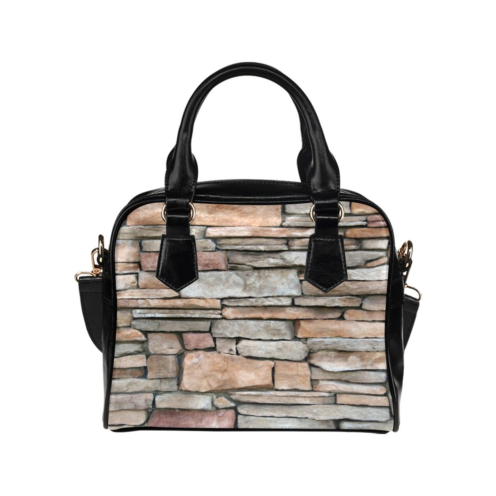 Stone Wall - Shoulder Handbag (Model 1634) One size Shoulder Handbags (1634)